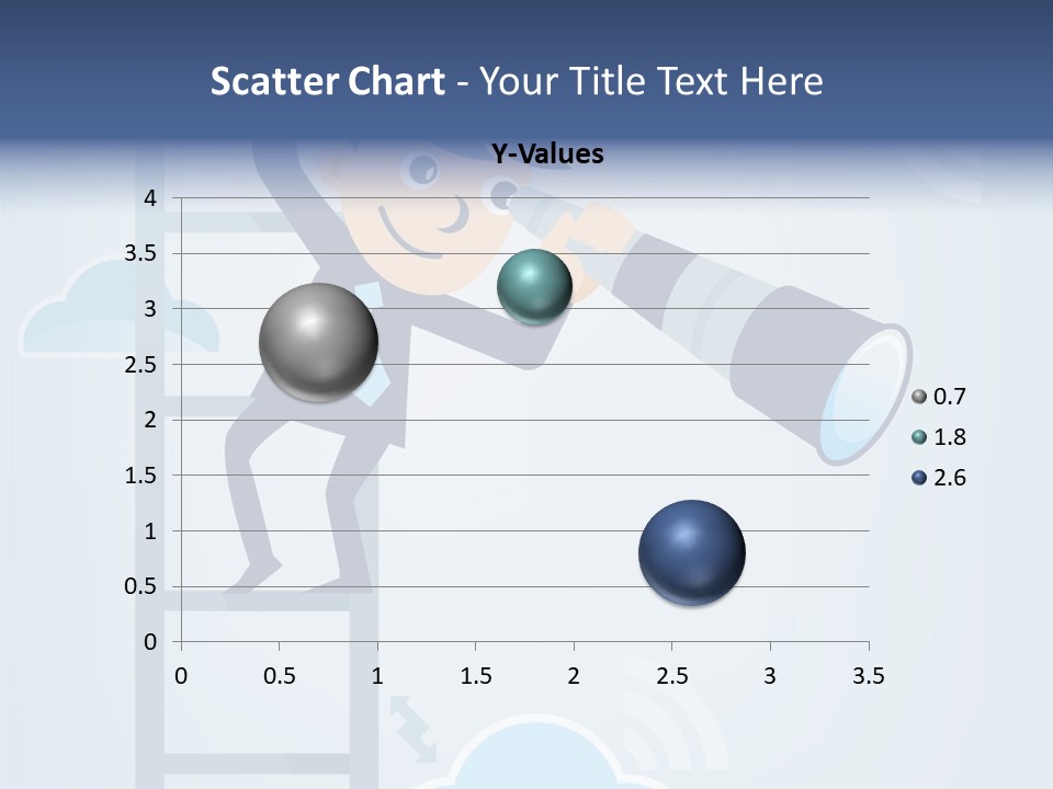 Stair Cooperation Planning PowerPoint Template