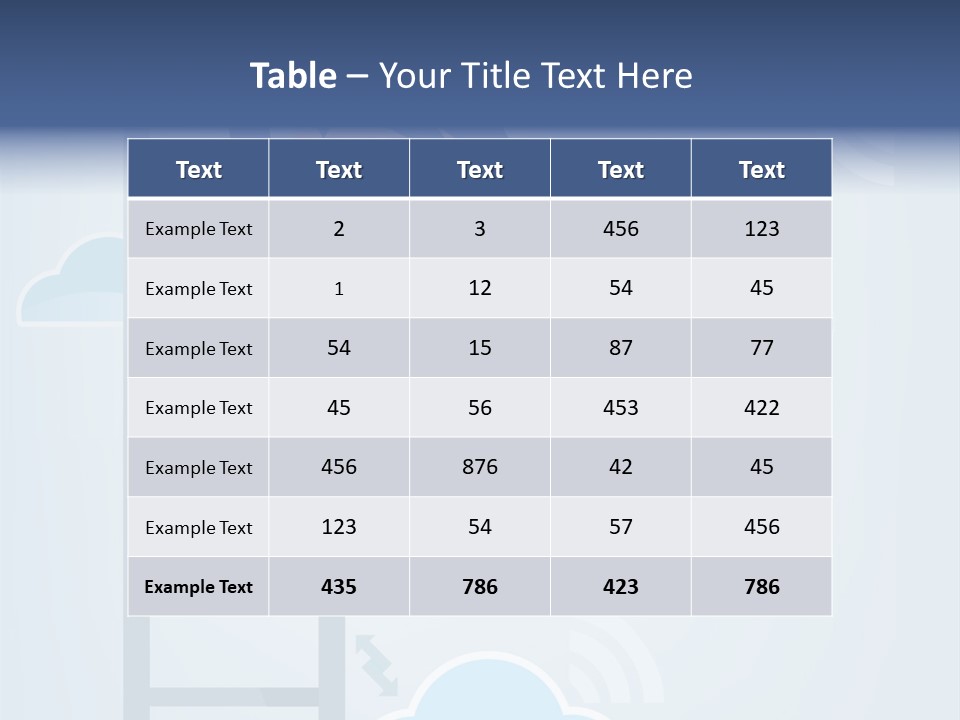 Stair Cooperation Planning PowerPoint Template
