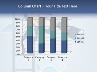 Stair Cooperation Planning PowerPoint Template