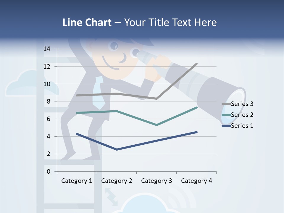 Stair Cooperation Planning PowerPoint Template
