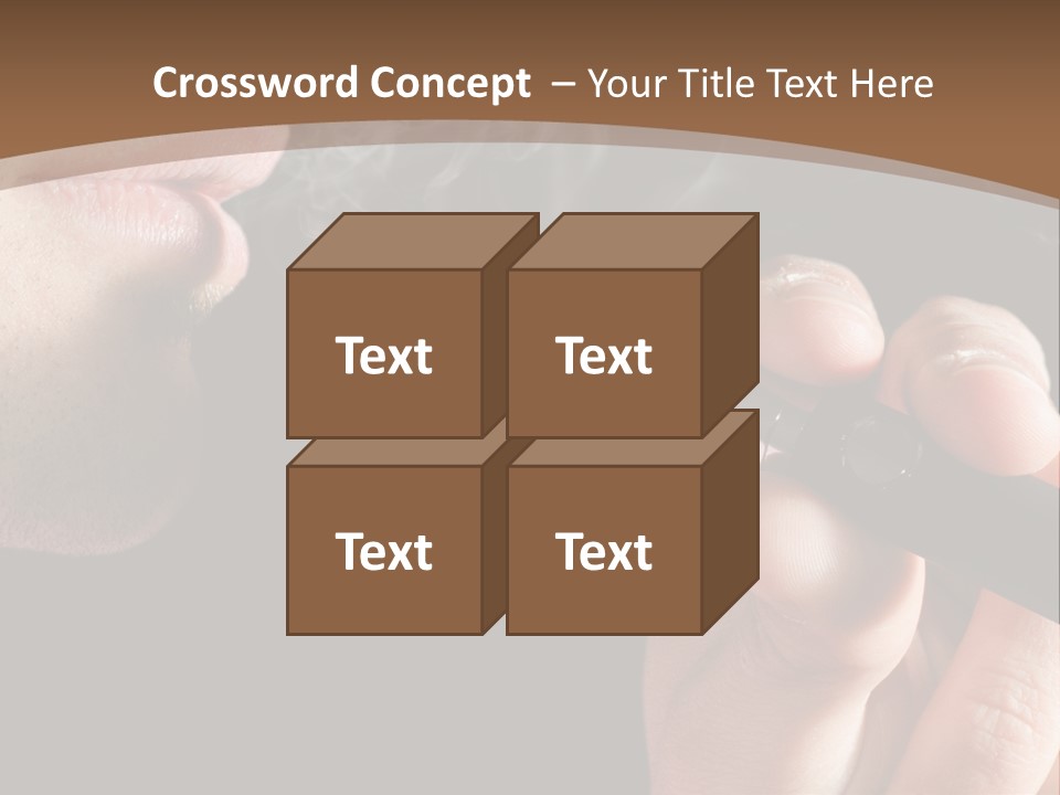 Cancer Toxin Fad PowerPoint Template