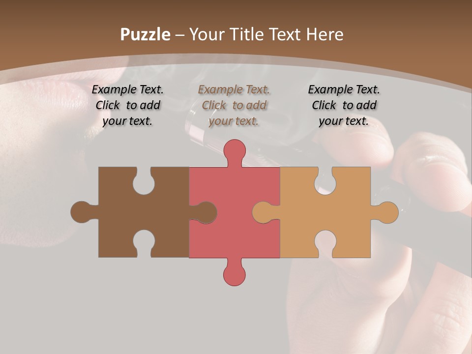 Cancer Toxin Fad PowerPoint Template