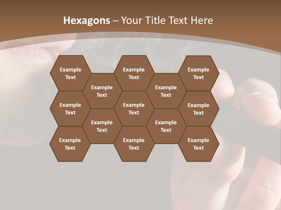 Cancer Toxin Fad PowerPoint Template
