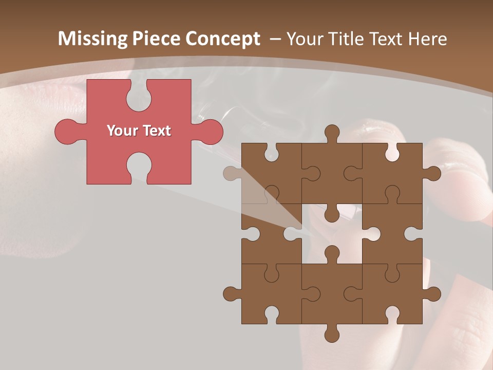 Cancer Toxin Fad PowerPoint Template