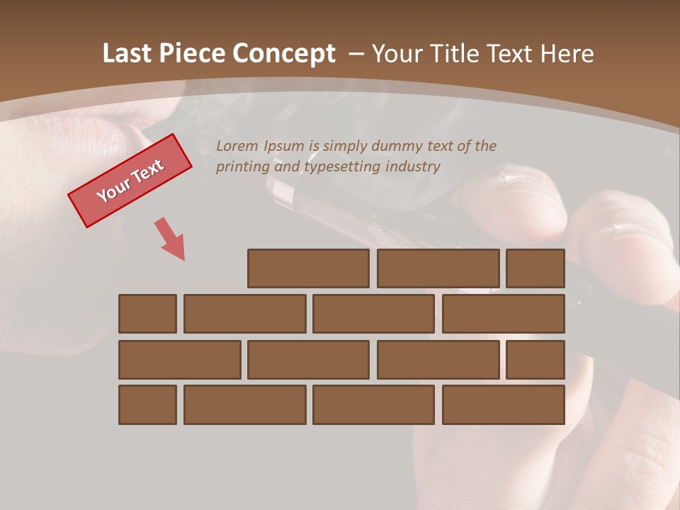 Cancer Toxin Fad PowerPoint Template