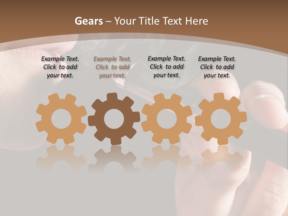 Cancer Toxin Fad PowerPoint Template