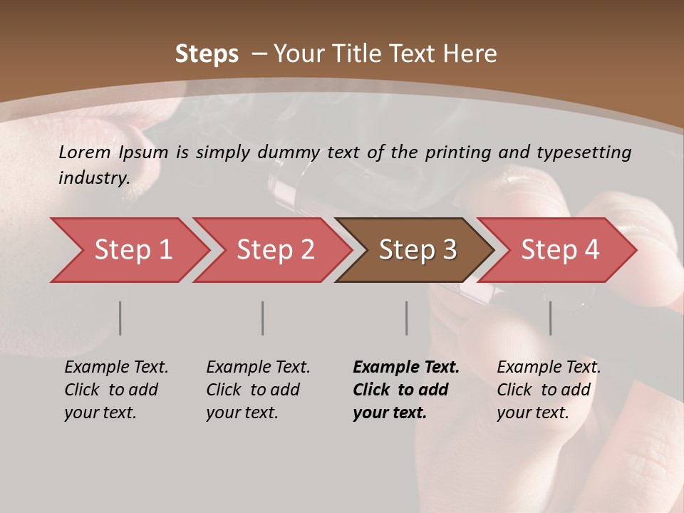 Cancer Toxin Fad PowerPoint Template