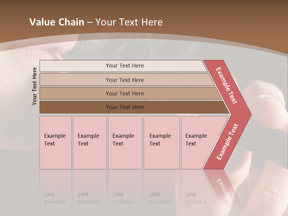 Cancer Toxin Fad PowerPoint Template
