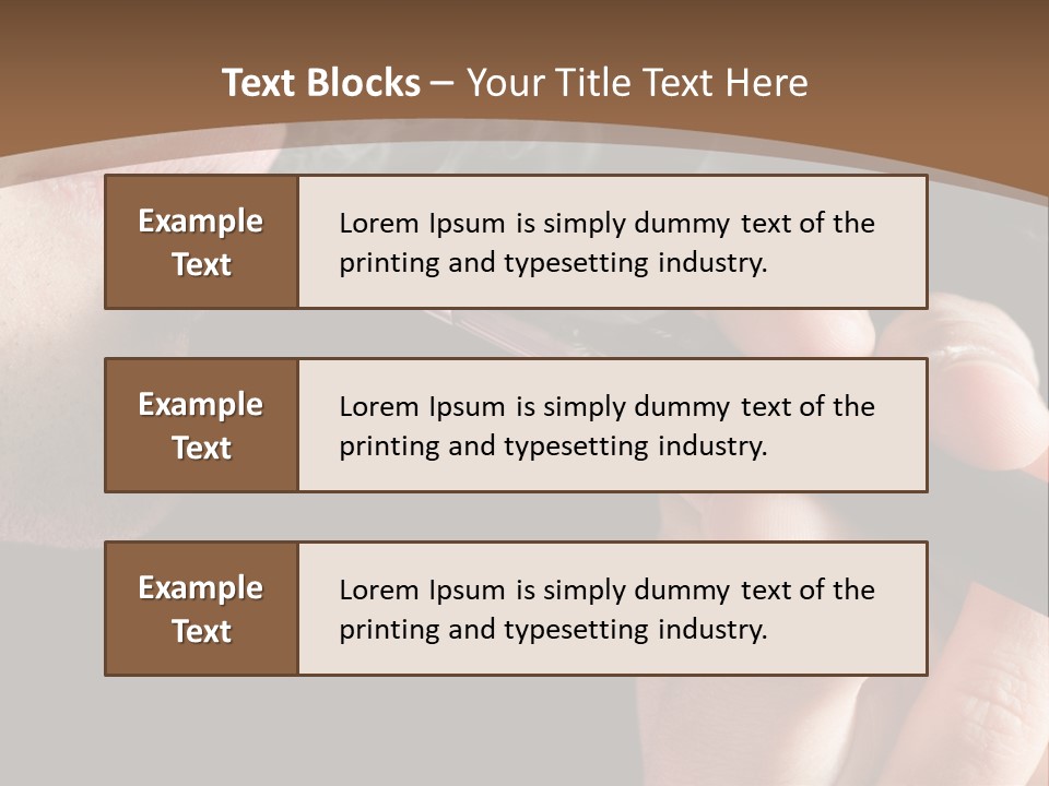 Cancer Toxin Fad PowerPoint Template