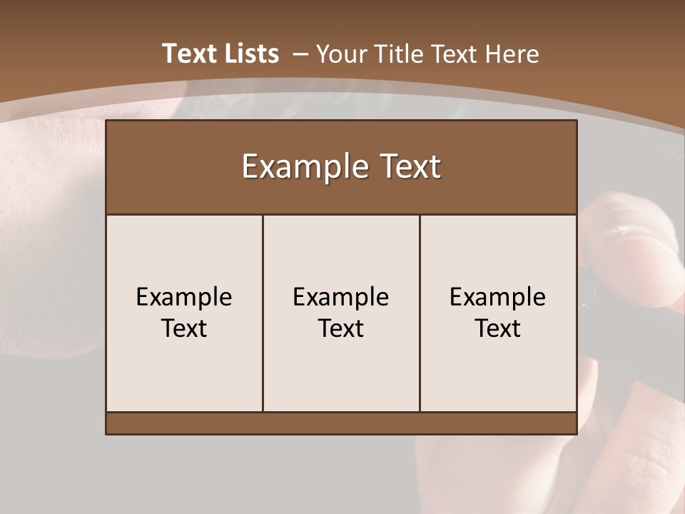 Cancer Toxin Fad PowerPoint Template