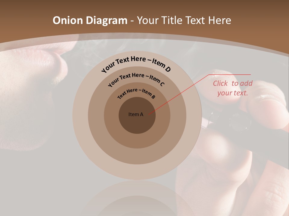 Cancer Toxin Fad PowerPoint Template