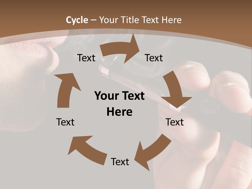 Cancer Toxin Fad PowerPoint Template