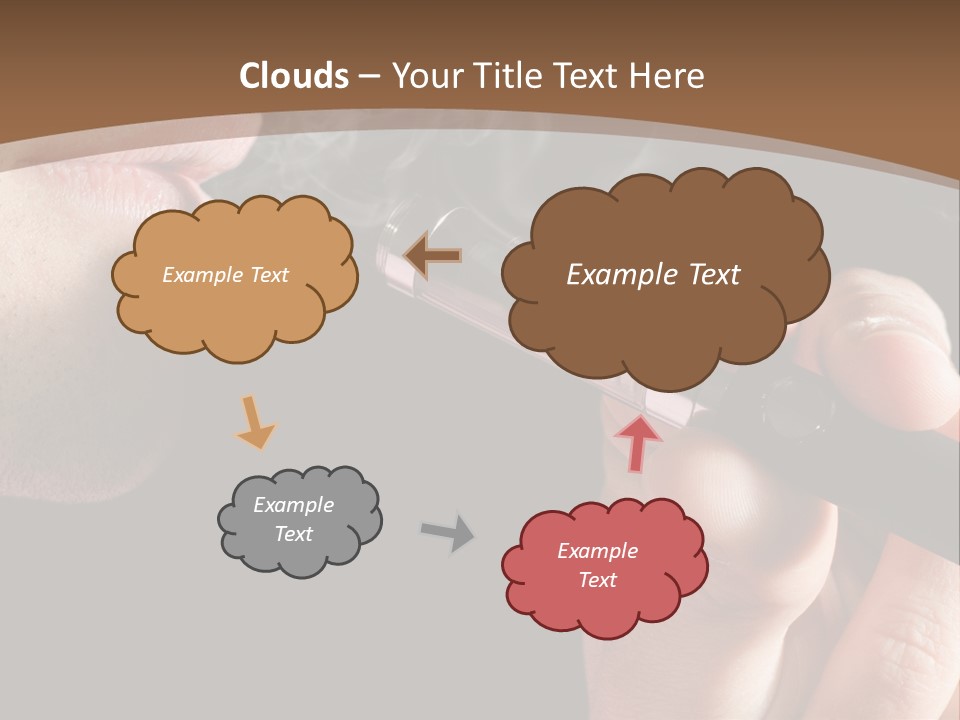 Cancer Toxin Fad PowerPoint Template