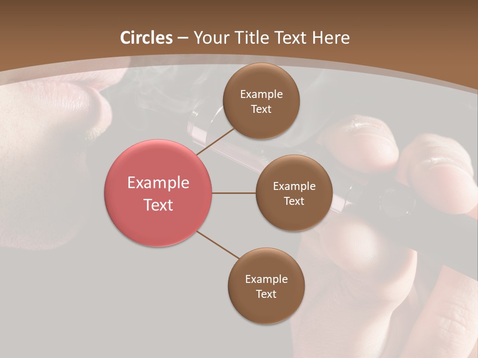 Cancer Toxin Fad PowerPoint Template