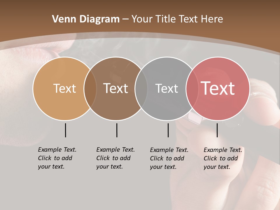 Cancer Toxin Fad PowerPoint Template