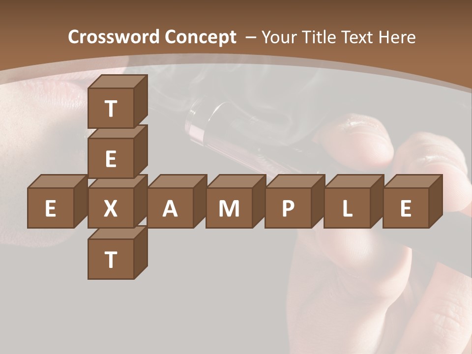 Cancer Toxin Fad PowerPoint Template