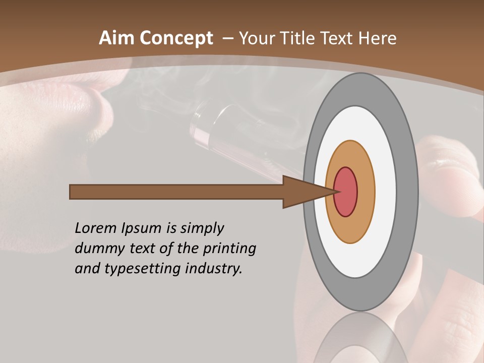 Cancer Toxin Fad PowerPoint Template
