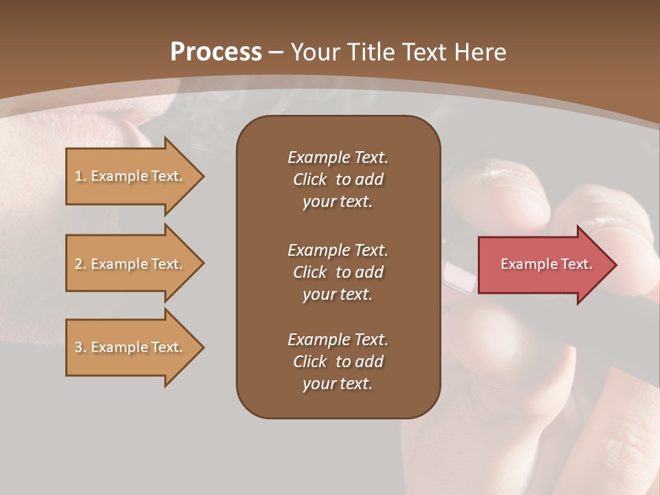 Cancer Toxin Fad PowerPoint Template