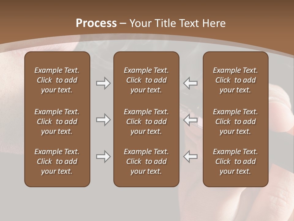 Cancer Toxin Fad PowerPoint Template