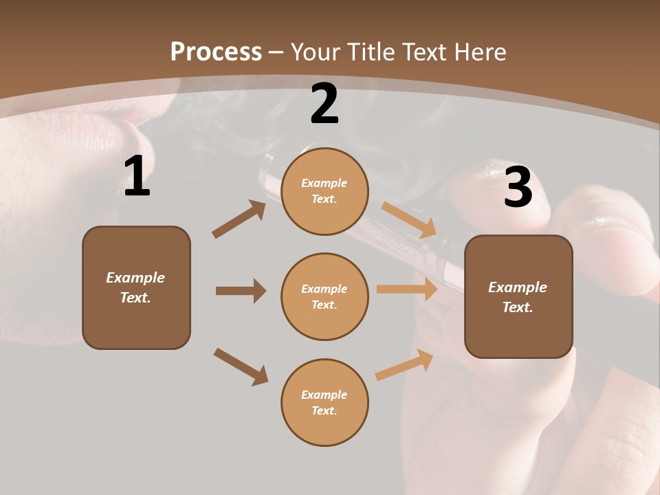 Cancer Toxin Fad PowerPoint Template