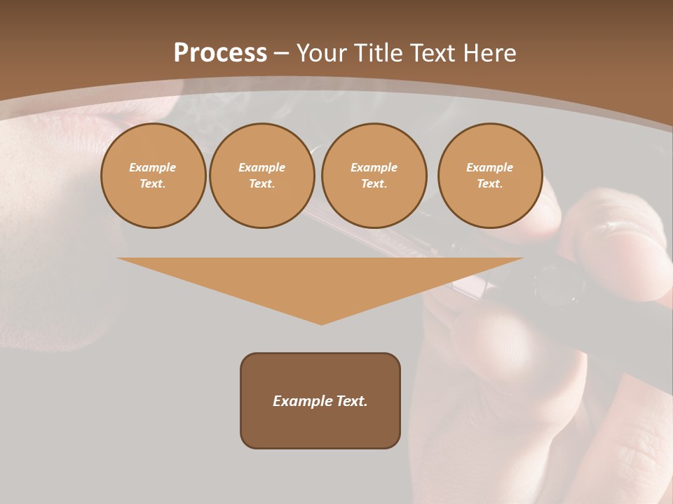Cancer Toxin Fad PowerPoint Template