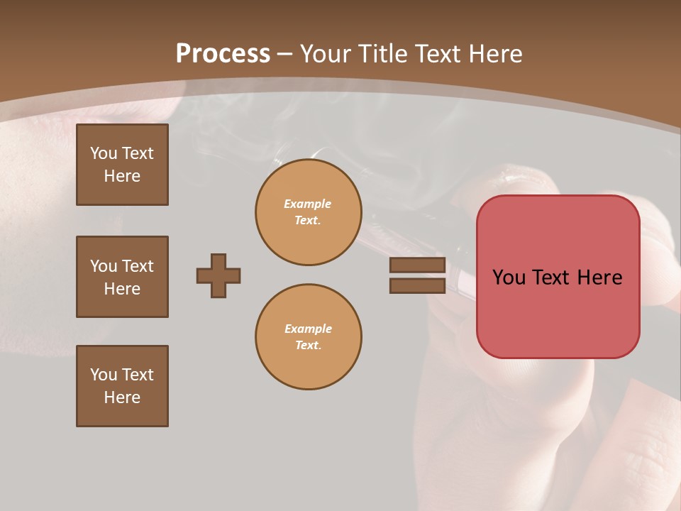 Cancer Toxin Fad PowerPoint Template