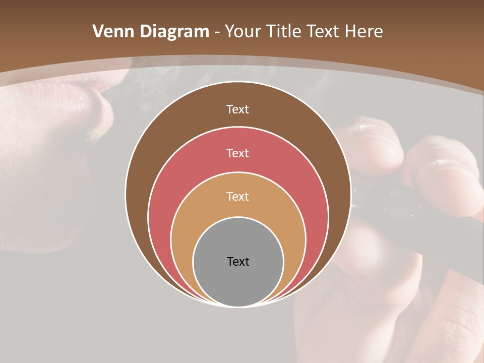 Cancer Toxin Fad PowerPoint Template