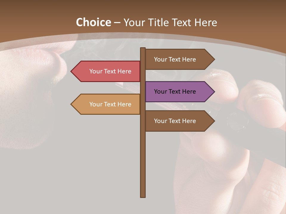 Cancer Toxin Fad PowerPoint Template
