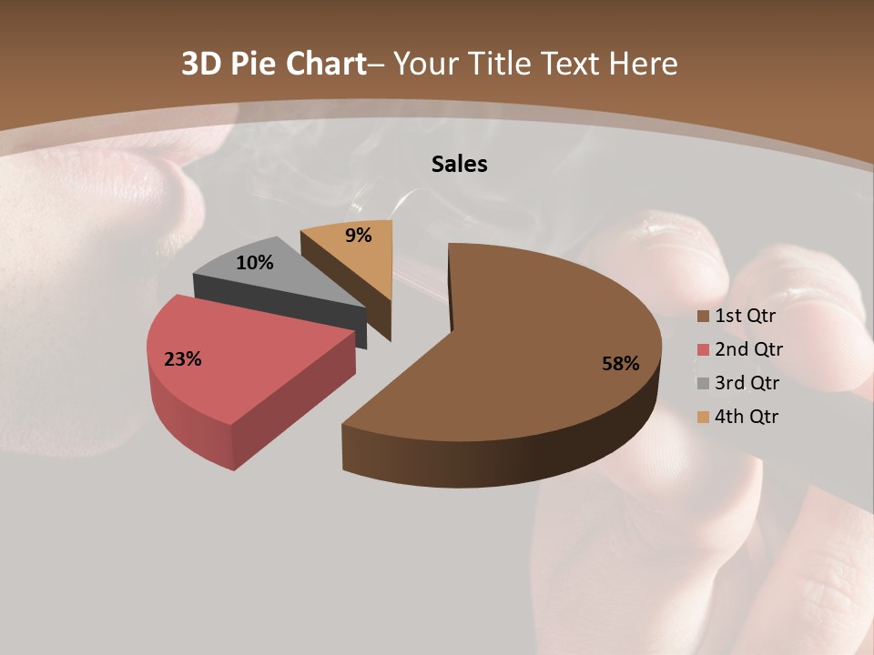 Cancer Toxin Fad PowerPoint Template