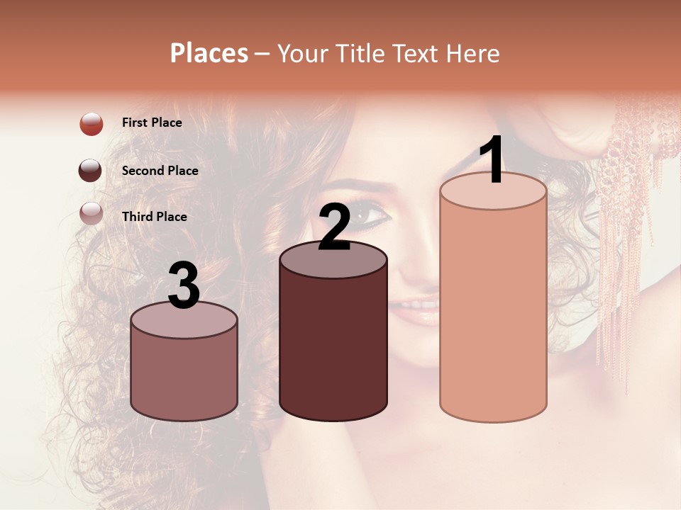 Haircare Gloss Skin Care PowerPoint Template