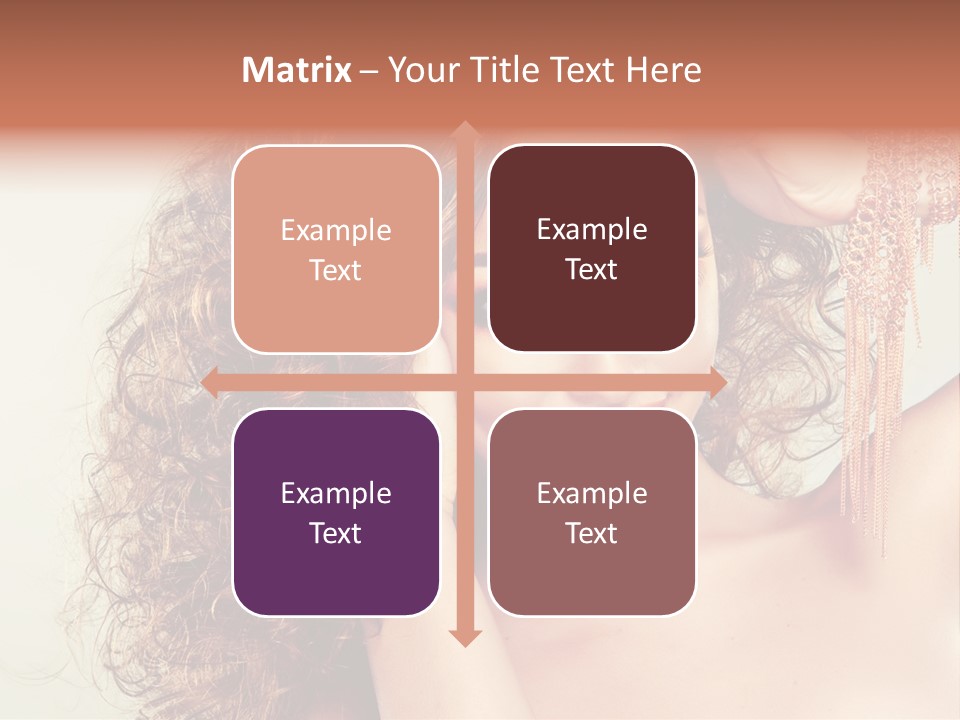 Haircare Gloss Skin Care PowerPoint Template