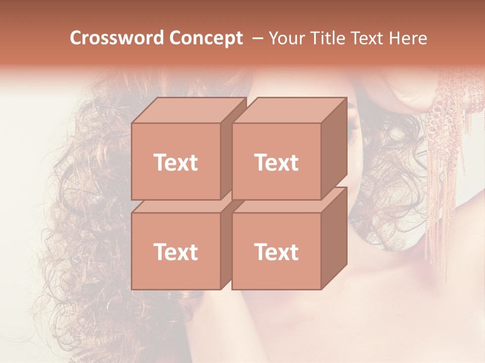 Haircare Gloss Skin Care PowerPoint Template