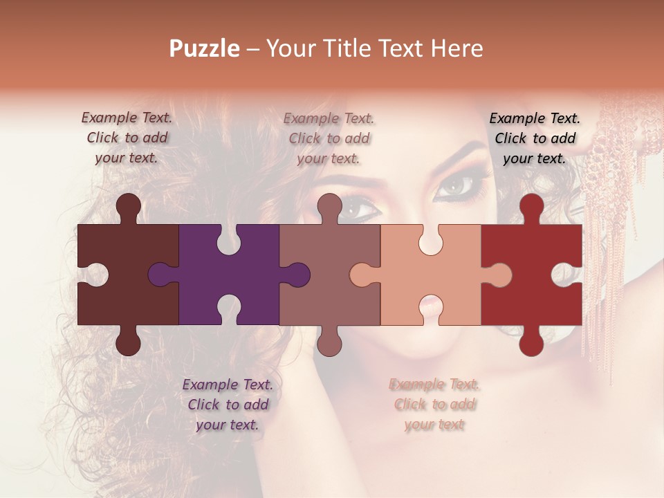 Haircare Gloss Skin Care PowerPoint Template