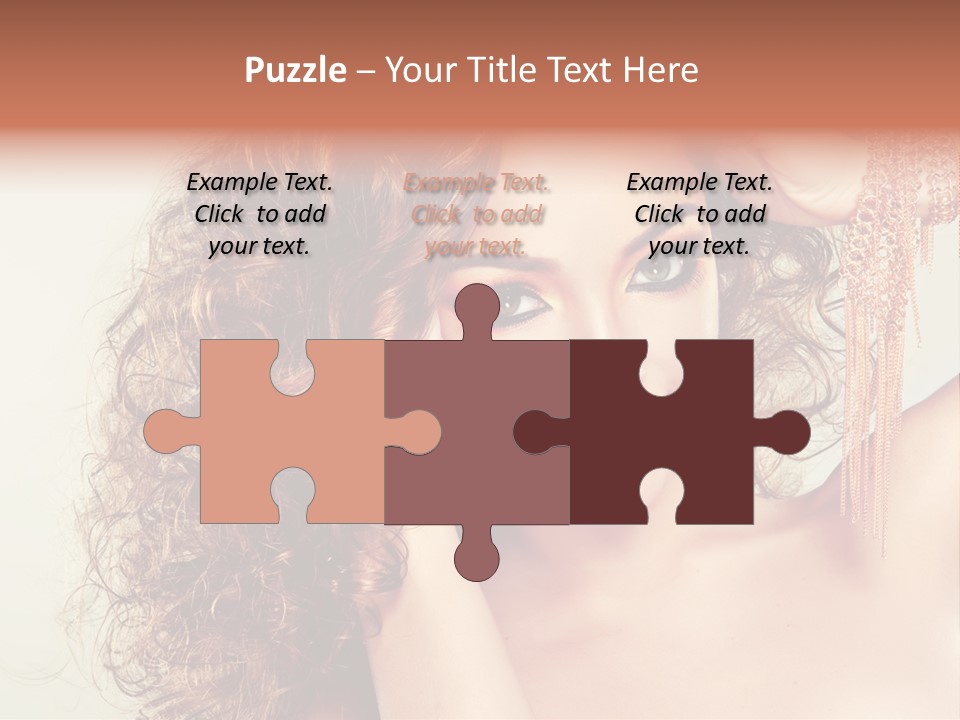 Haircare Gloss Skin Care PowerPoint Template