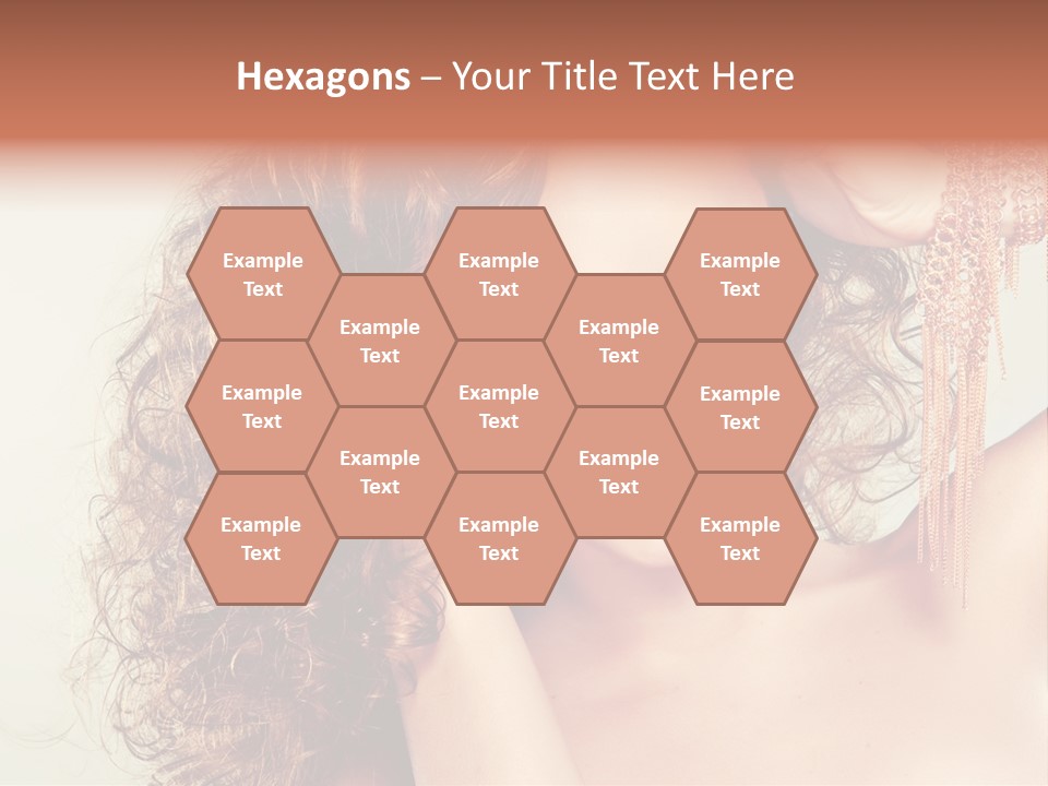 Haircare Gloss Skin Care PowerPoint Template