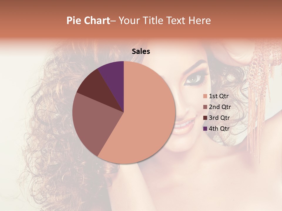 Haircare Gloss Skin Care PowerPoint Template