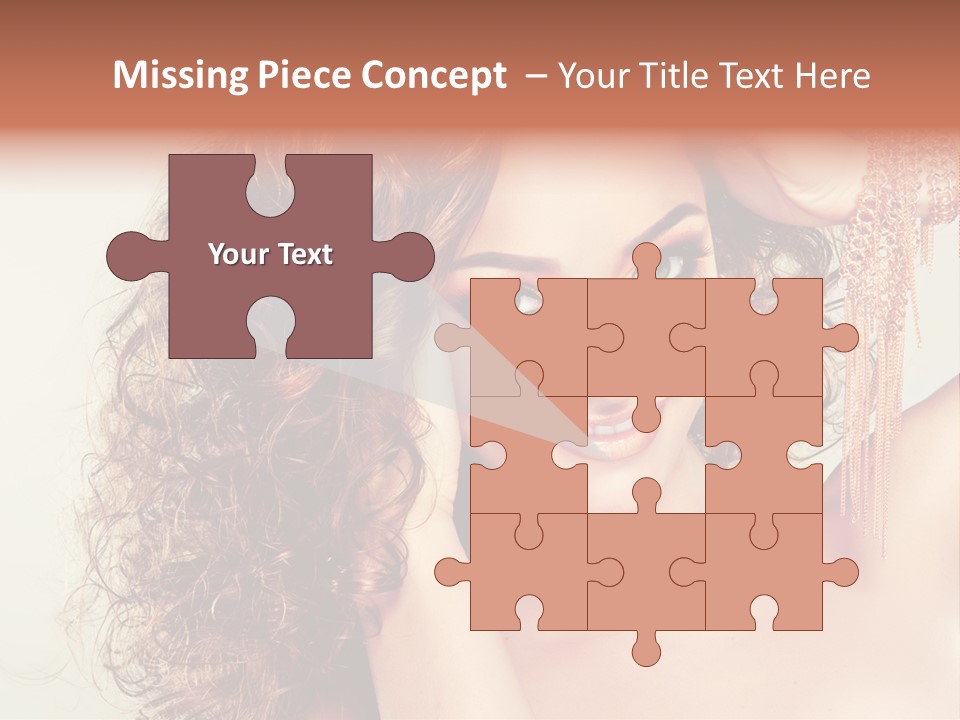 Haircare Gloss Skin Care PowerPoint Template