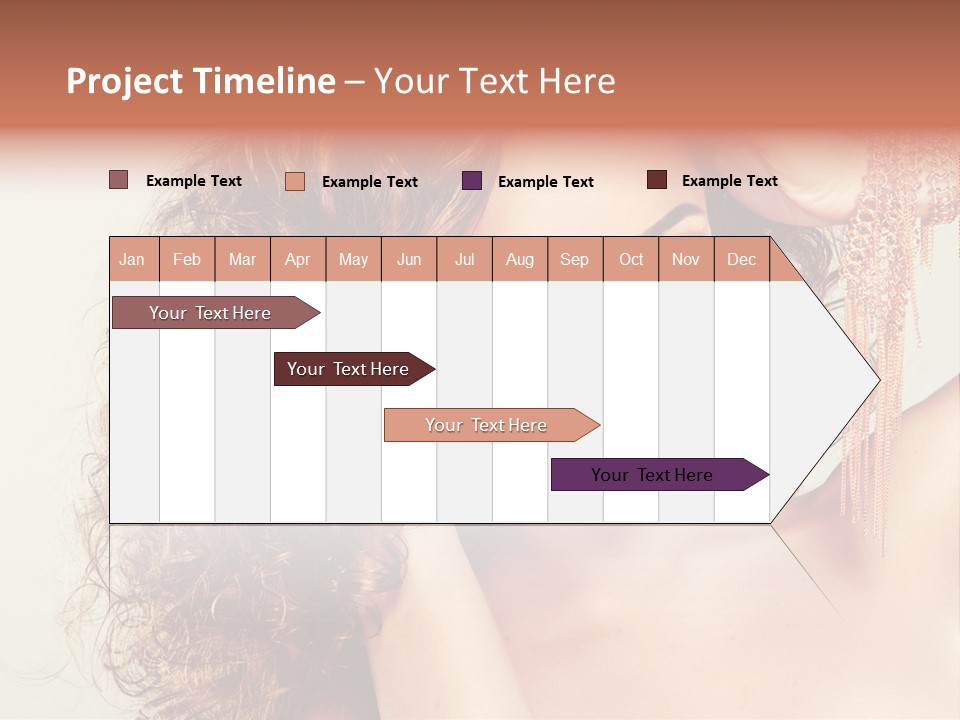 Haircare Gloss Skin Care PowerPoint Template