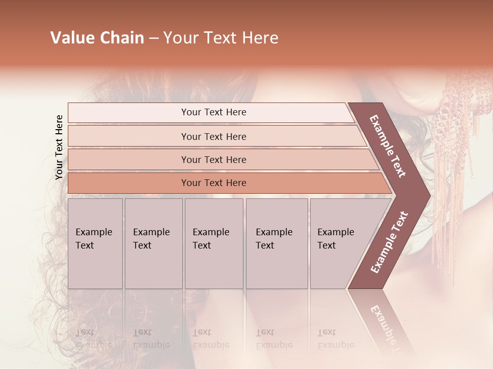 Haircare Gloss Skin Care PowerPoint Template