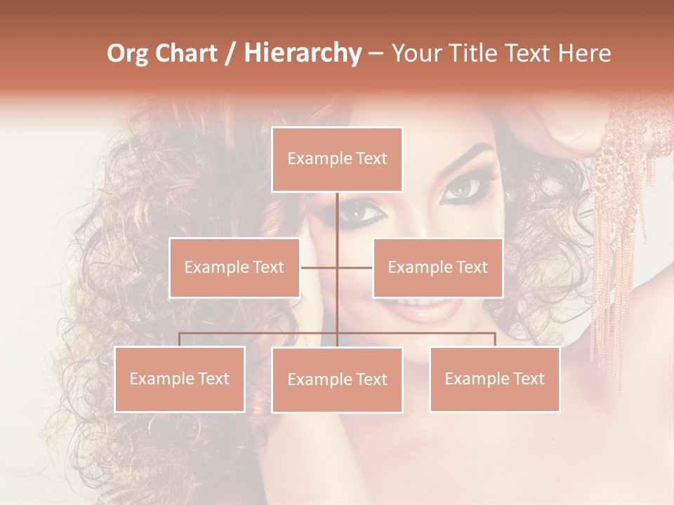 Haircare Gloss Skin Care PowerPoint Template