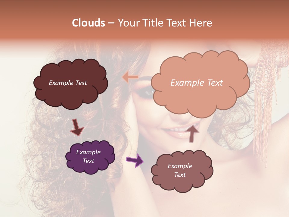 Haircare Gloss Skin Care PowerPoint Template