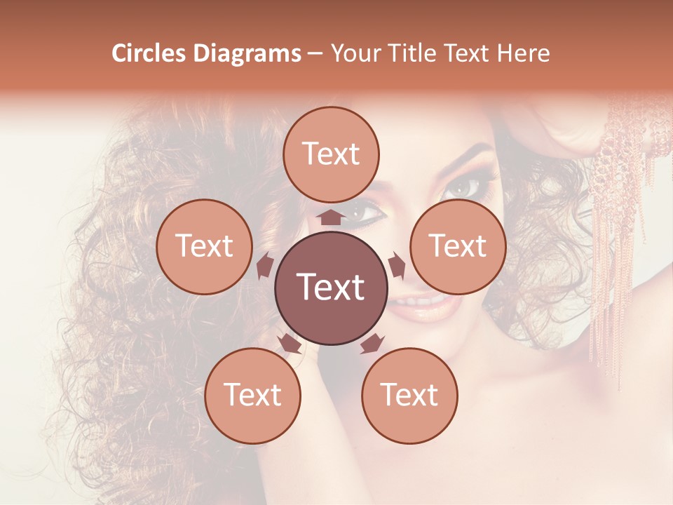 Haircare Gloss Skin Care PowerPoint Template