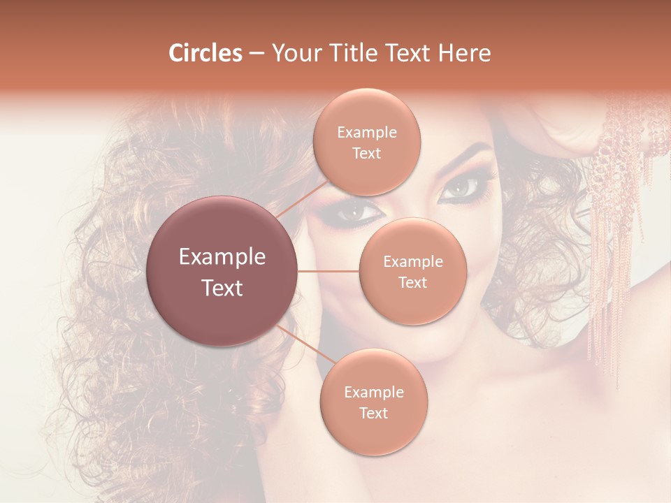 Haircare Gloss Skin Care PowerPoint Template