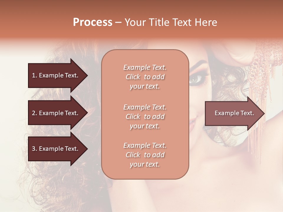 Haircare Gloss Skin Care PowerPoint Template