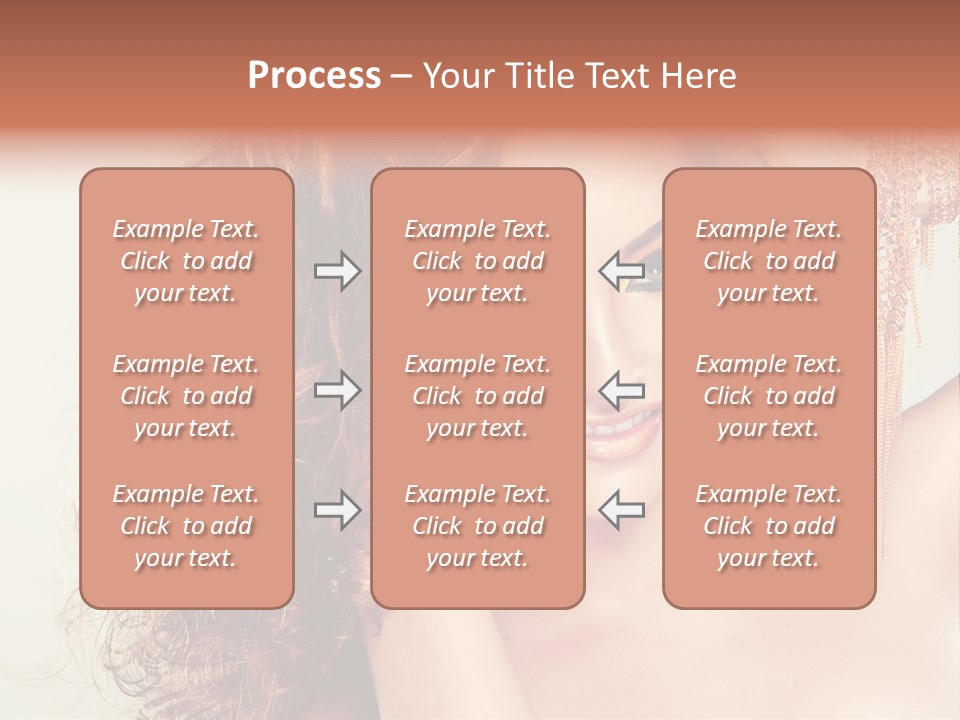 Haircare Gloss Skin Care PowerPoint Template