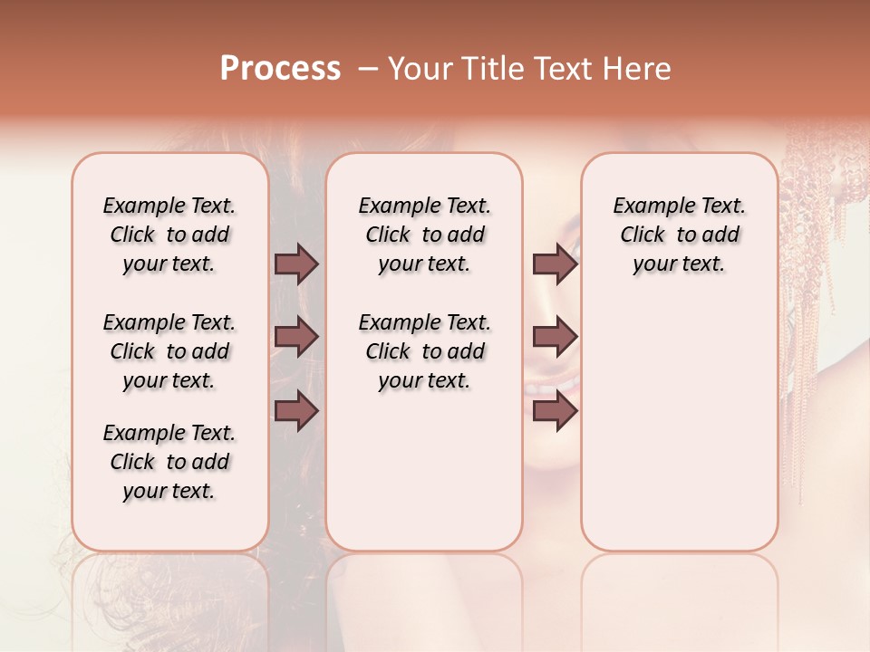 Haircare Gloss Skin Care PowerPoint Template