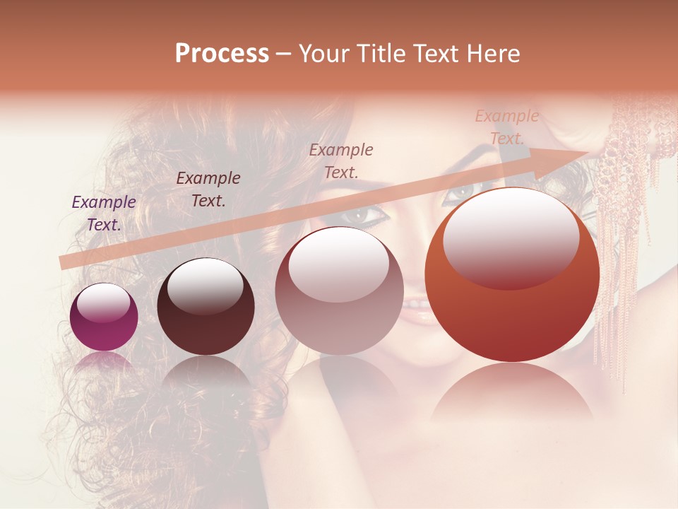 Haircare Gloss Skin Care PowerPoint Template