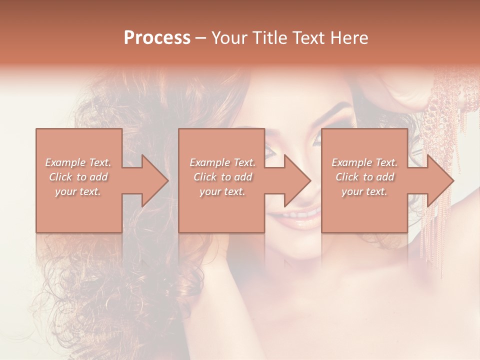Haircare Gloss Skin Care PowerPoint Template