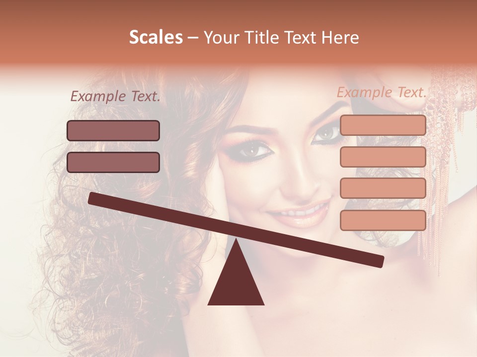 Haircare Gloss Skin Care PowerPoint Template