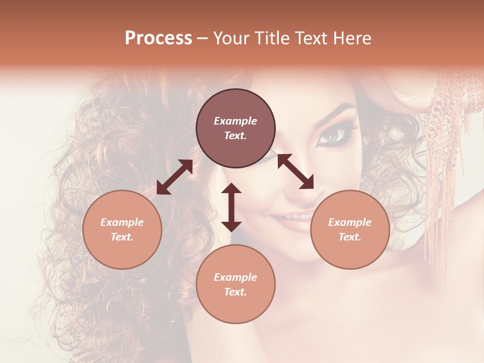 Haircare Gloss Skin Care PowerPoint Template